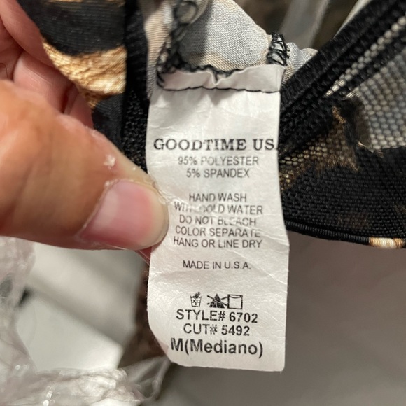 Summer jump suit Leopard print size Medium - Picture 7 of 12